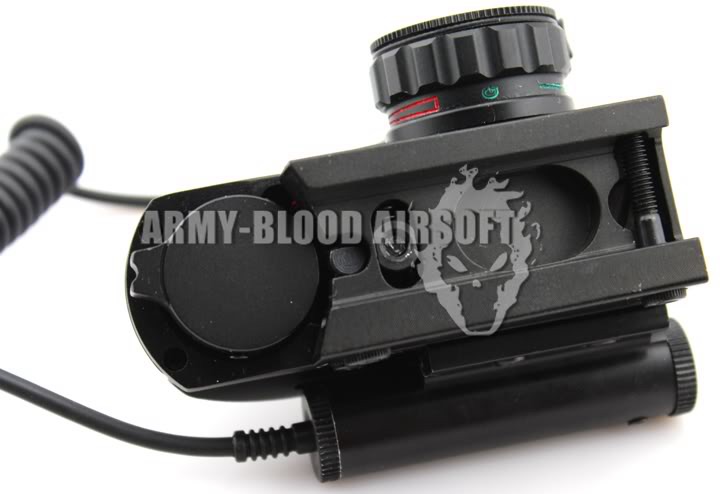 1x33 Red Green 4 Different Reticles Dot Reflex Sight W/ Red Laserprev next