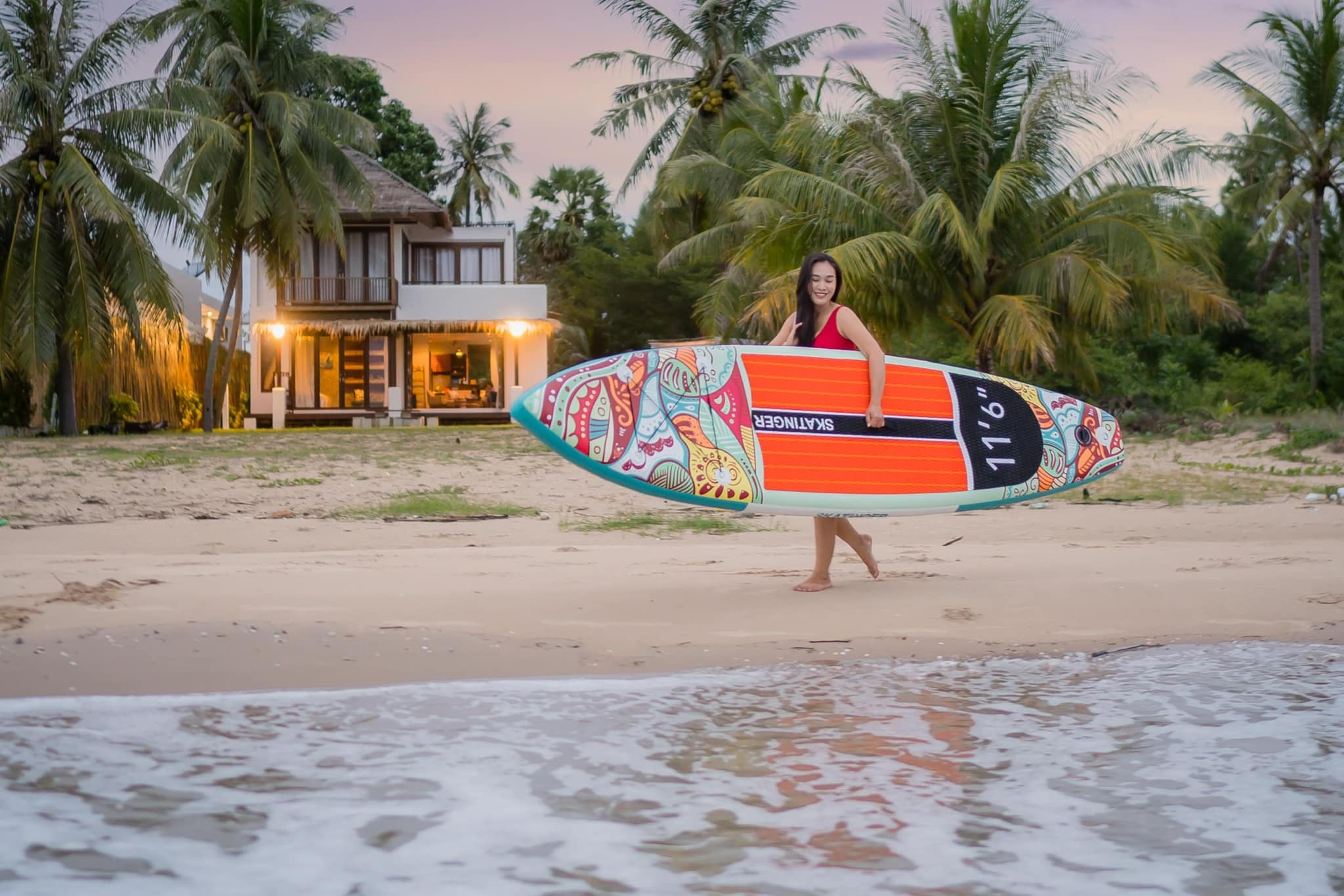 HR15061 บ้านพักติดทะเล The Pamila Beach Villa Kuiburi