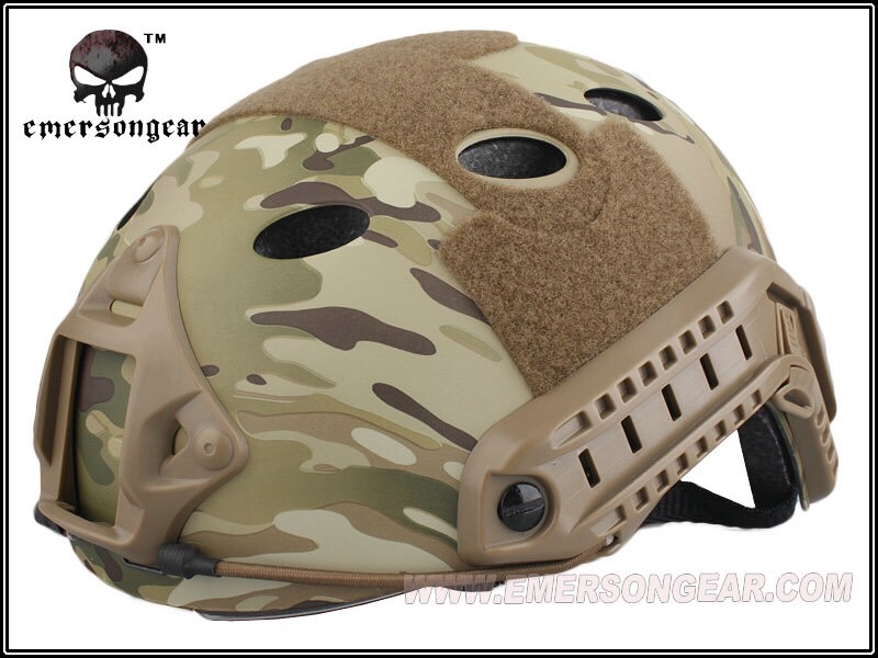 New.หมวกยุทธวิธี Helmet/Protective Pads >> Helmet >> EMERSON FAST Helmet/Protective Goggle PJ Type สีดำ สีทราย สีเทา สีมาดิเคม ราคาพิเศษ