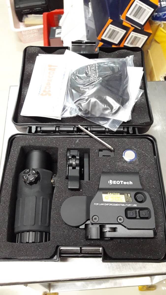New.EOTech Holographic Hybrid Sight I EXPS3-4 W/ G33 STS Magnifier สีดำ สีทราย ราคาพิเศษ