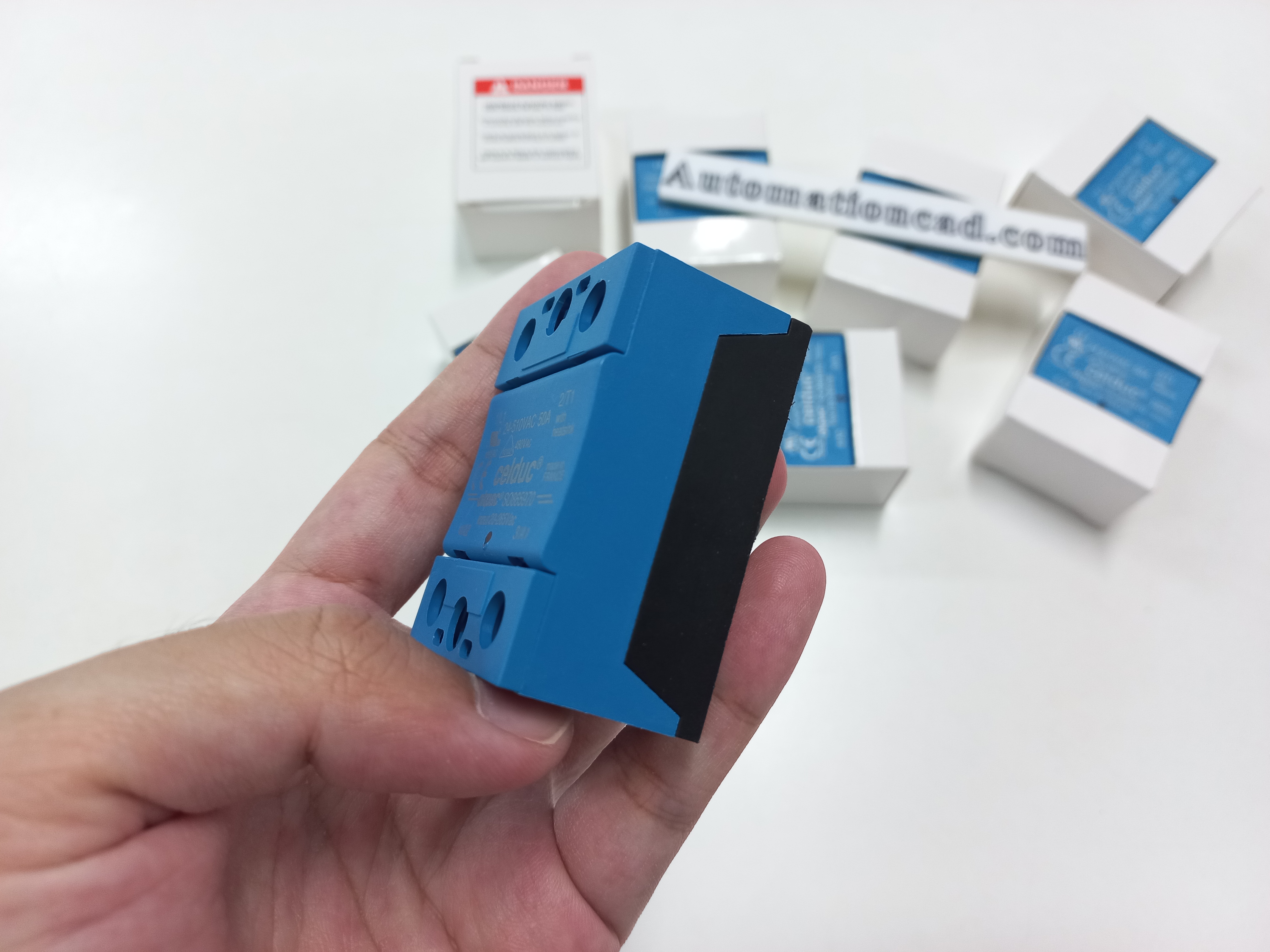 โซลิดสเตต 50A SOLID STATE RELAY เทียบเท่า CELDUC รุ่น SO865970