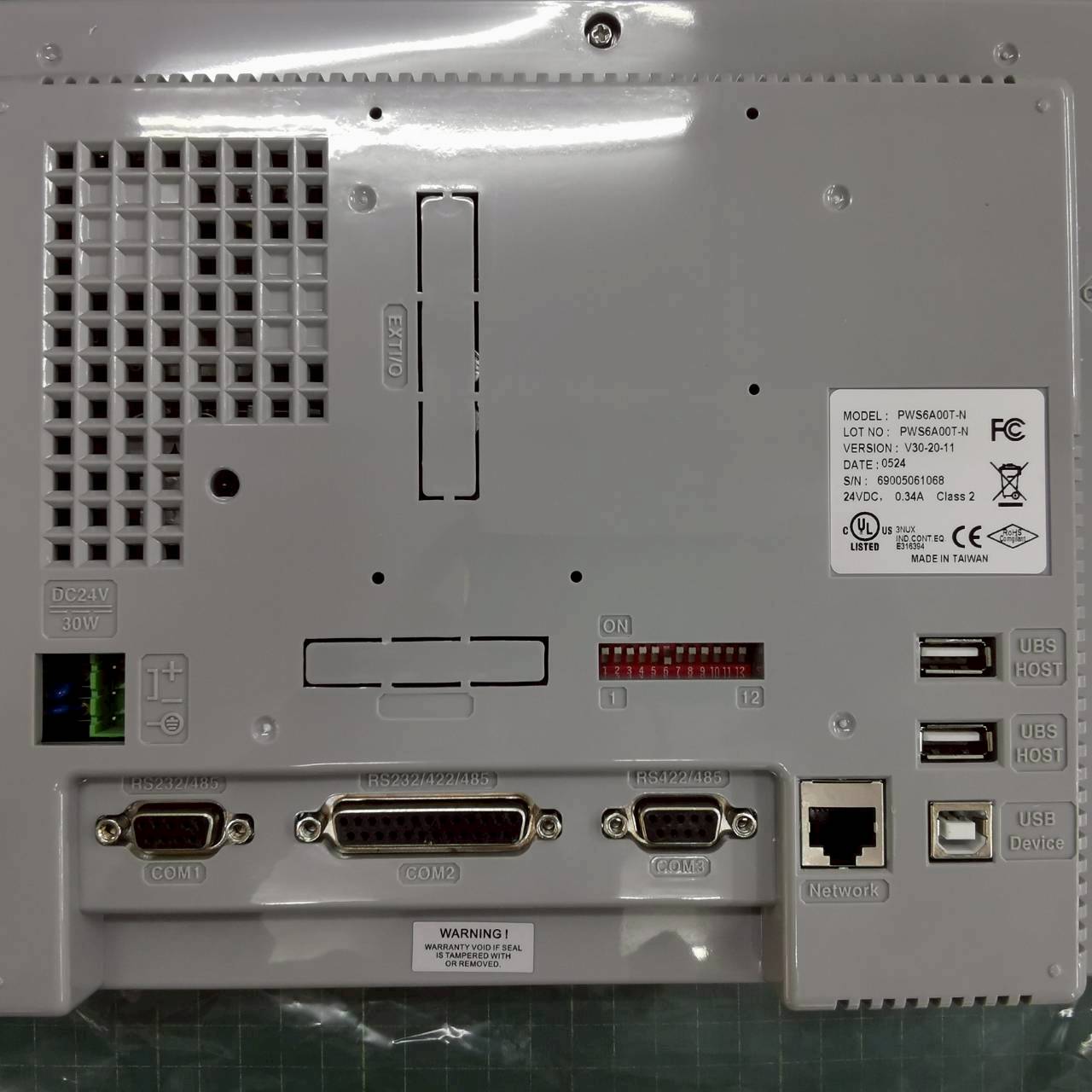 จอ HITECH(Beijer) รุ่น PWS6A00T-N หน้าจอ 10.4 นิ้ว LCD TOUCH SCREEN