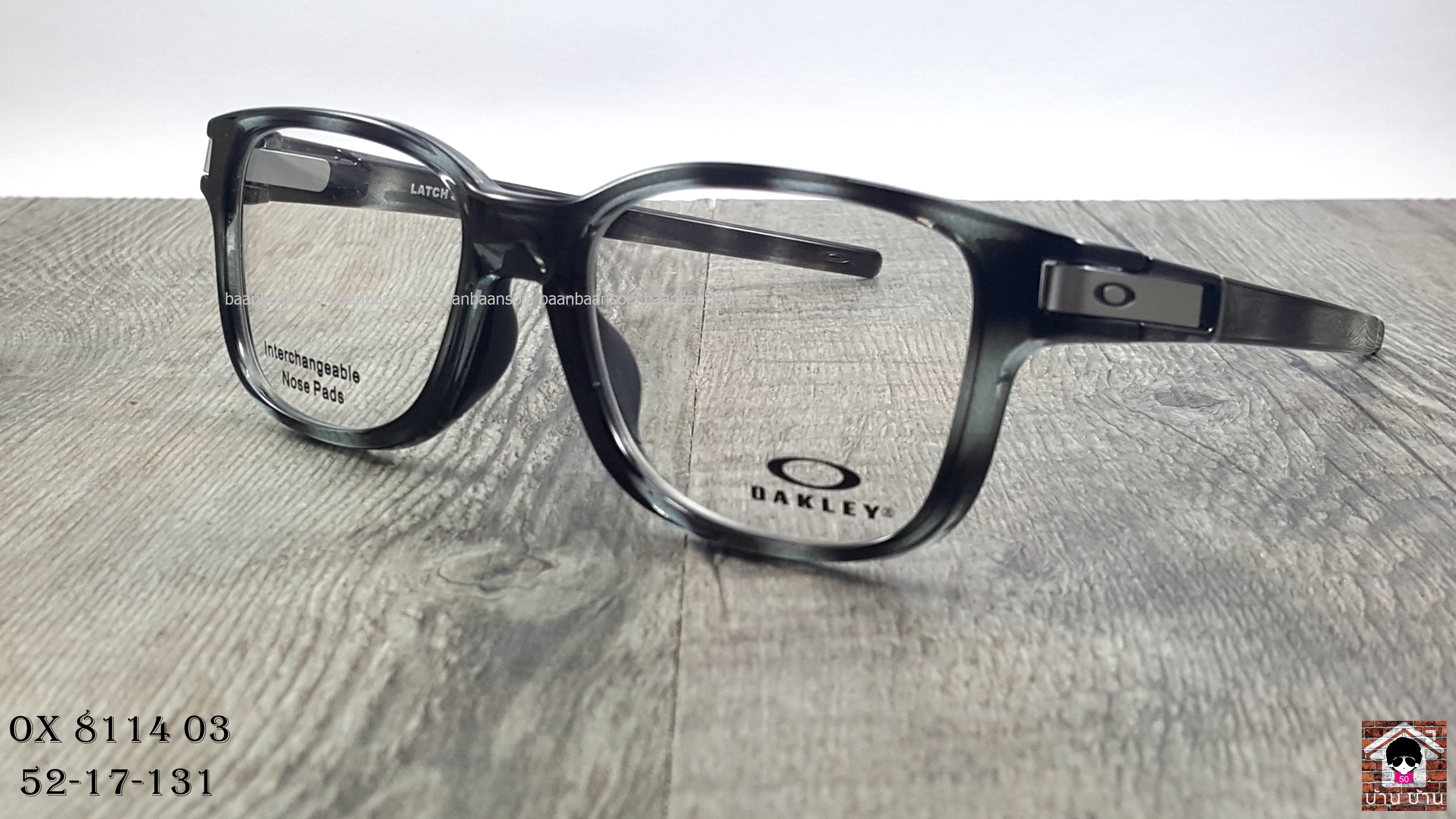 OAKLEY OX8114-03 Latch SS (MNP) โปรโมชั่น กรอบแว่นตาพร้อมเลนส์ HOYA ราคา 4,700 บาท