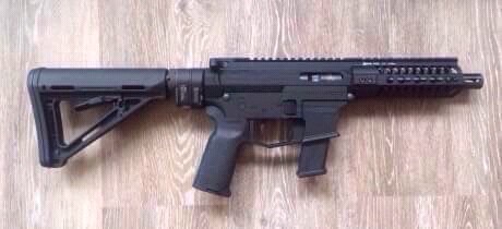 New.ชุดพับพายท้าย M4 Law Tactical AR-15 Folding Stock Adapter for Cmmg M4 / M16 / SR25 ราคาพิเศษ