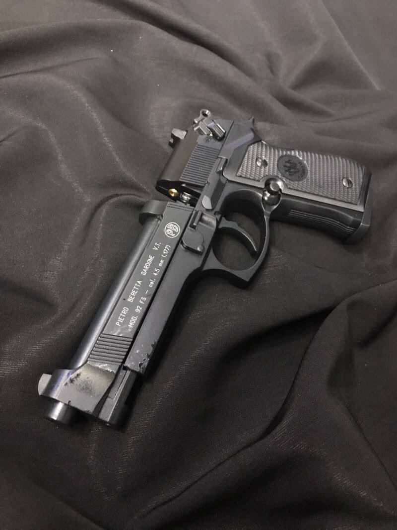 New.177 Pellet Umarex Beretta M92 Black Co2 Pistol ราคาพิเศษ