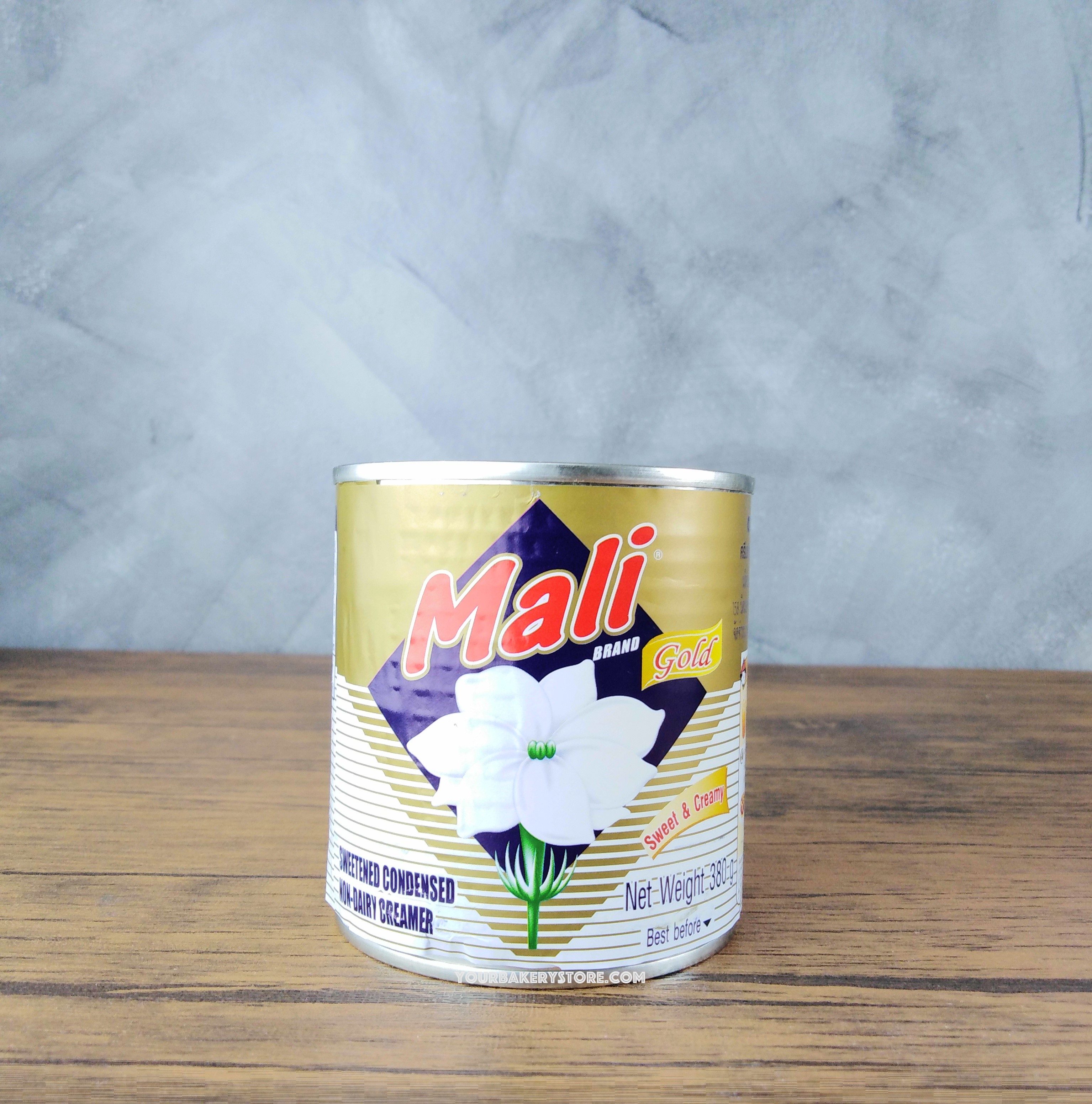 นมข้นหวาน ตรา มะลิโกลด์ 380g.