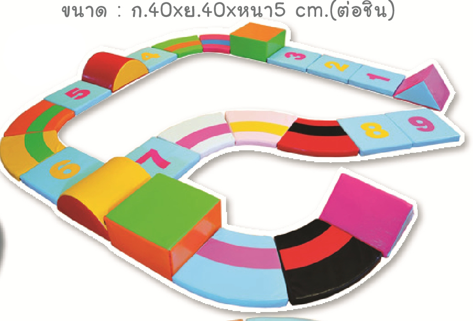 เบาะกิจกรรมสร้างสรรค์ 33 ชิ้น