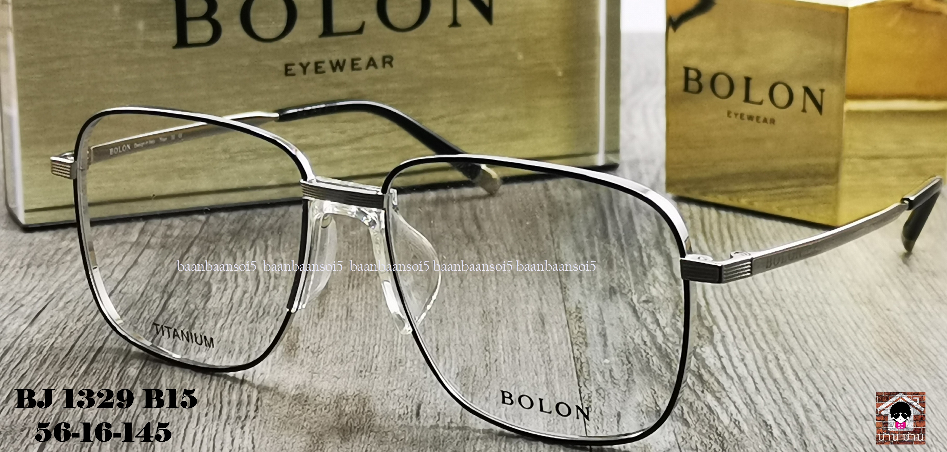 Bolon BJ 1329 B15 โปรโมชั่น กรอบแว่นตาพร้อมเลนส์ HOYA ราคา 3,490 บาท