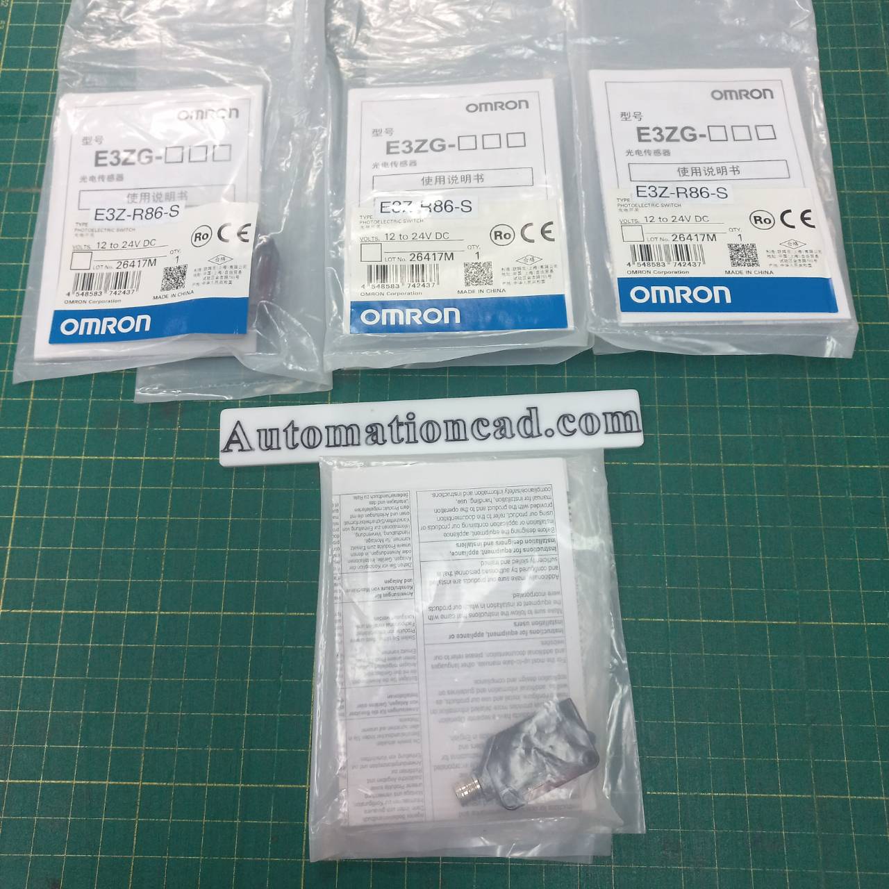 เซนเซอร์ OMRON ระยะการตรวจจับ 4m PHOTOELECTRIC SWITCH E3Z Series