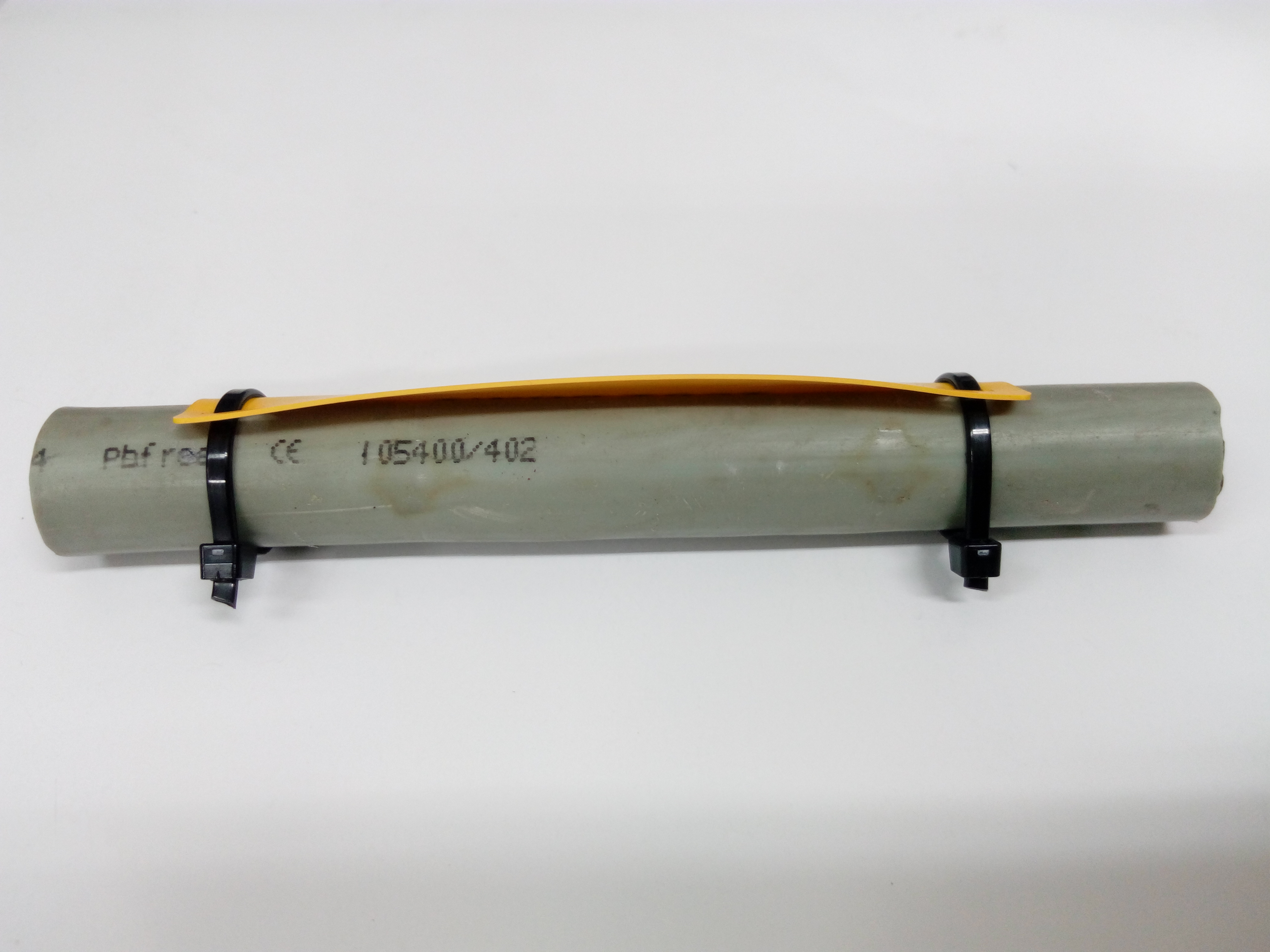 แท็กมาร์คสายไฟ สีเหลือง/สีขาว 90x25 mm. SUMITAG Standard Cable Labels