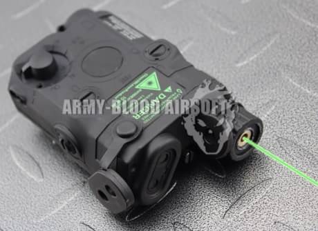 New.AN/PEQ-15 Battery Case with Green Laser สีดำ สีทราย ราคาพิเศษ