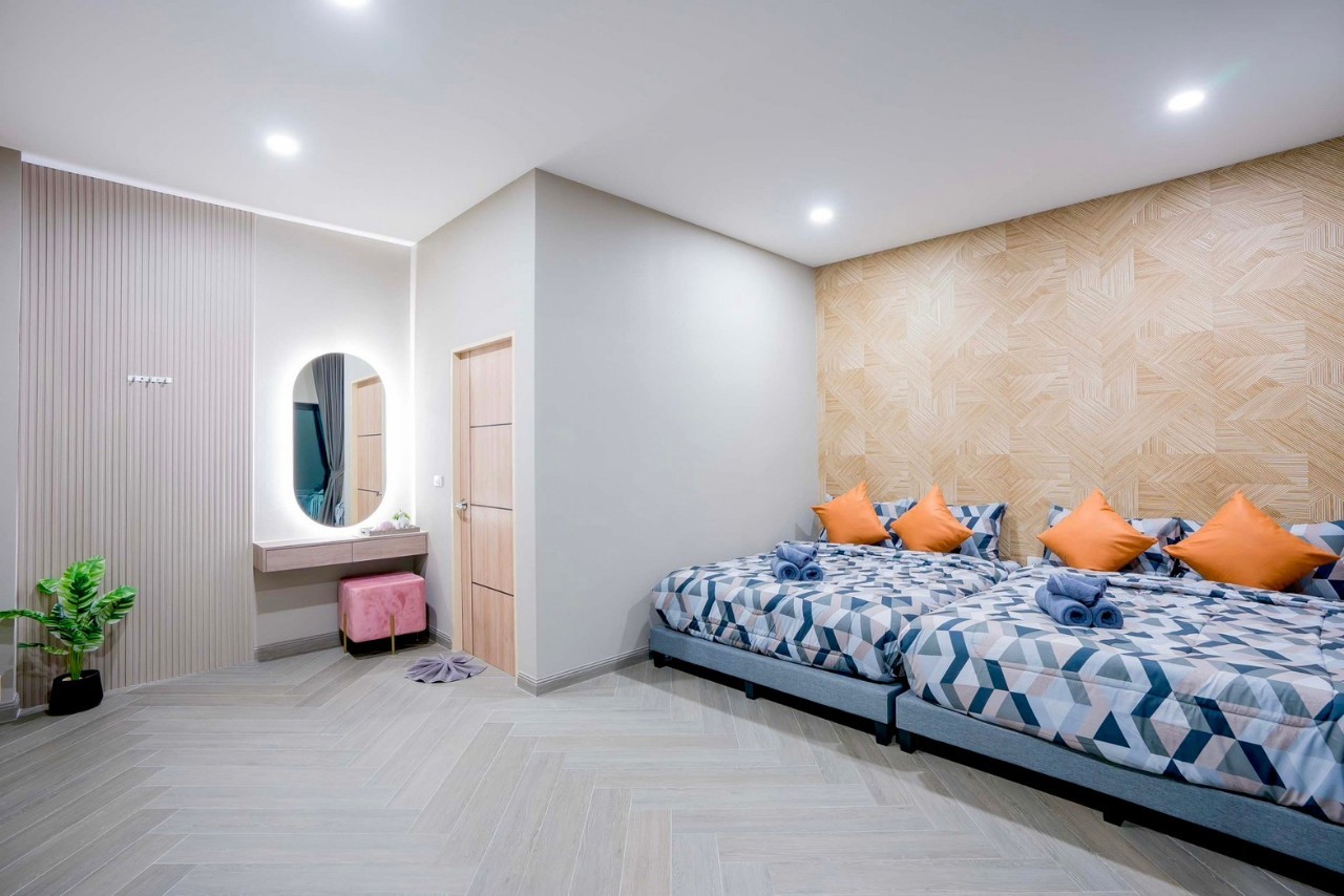 HR15081 บ้านพักตากอากาศชะอำ The Le Mona Near Beach Pool Viila Cha Am