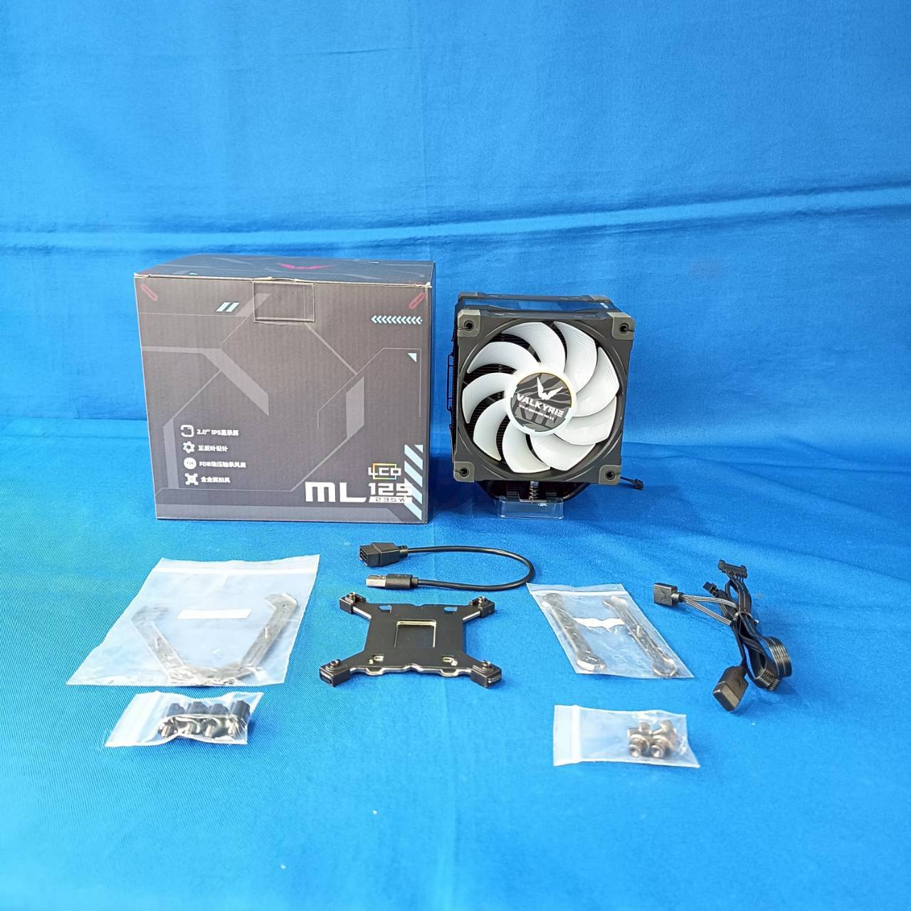 CPU COOLER VALKYRIE ML 125 235W IPS Screen ARGB ประกัน 2 เดือน