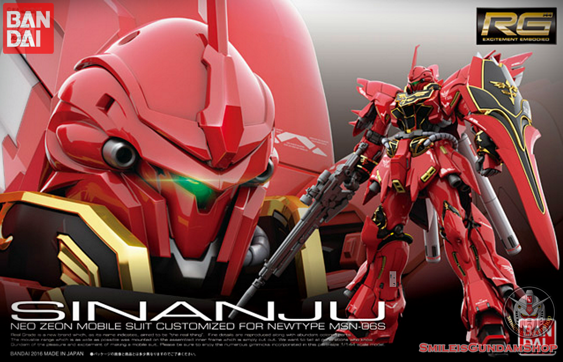 [PO]RG 1/144 Sinanju[BANDAI]