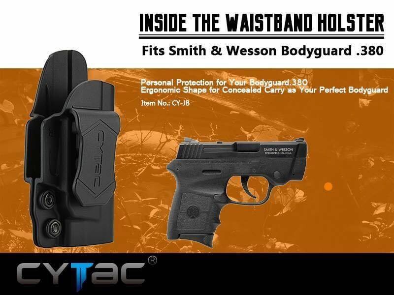 New.ผลิตภัณฑ์ใหม่ ® cytac ซอง iwb ซีรีส์เพิ่มรุ่นใหม่สำหรับสมิธแอนด์เวสสันบอดี้การ์ด 380 บอดี้การ์ด 380 iwb ซอง cytac ราคาพิเศษ