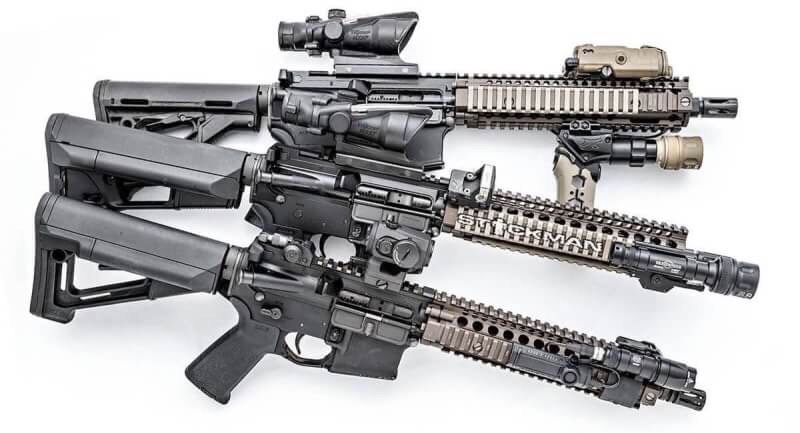 New.DD MK18 RIS II 7.5inch Rail Handguard สีดำ ราคาพิเศษ