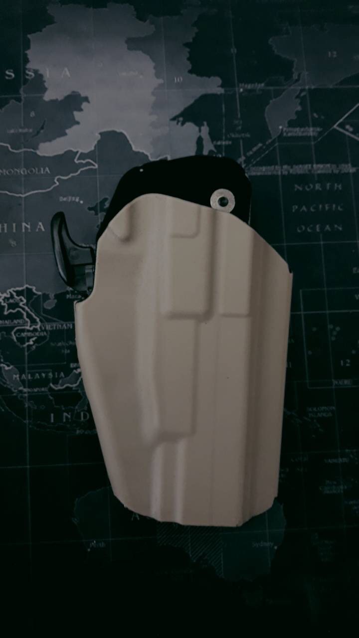 New.ซองปืนปลดเร็ว Emersongear 579 GLS Pro-Fit Holster ผลิตจากพลาสติกไนลอน ใช้ระบบล็อคแบบ GLS (ล็อคบริเวณโกร่งไก) สามารถใส่ได้กับปืนมากมายหลายรุ่น ไม่ว่าจะเป็น Glock, Hi-capa, Sig Sauer, beretta, S&W, H&K, Colt, CZ เป็นต้น ข้างในซองมีผ้ากำมะหยีรองรับแรงเสี