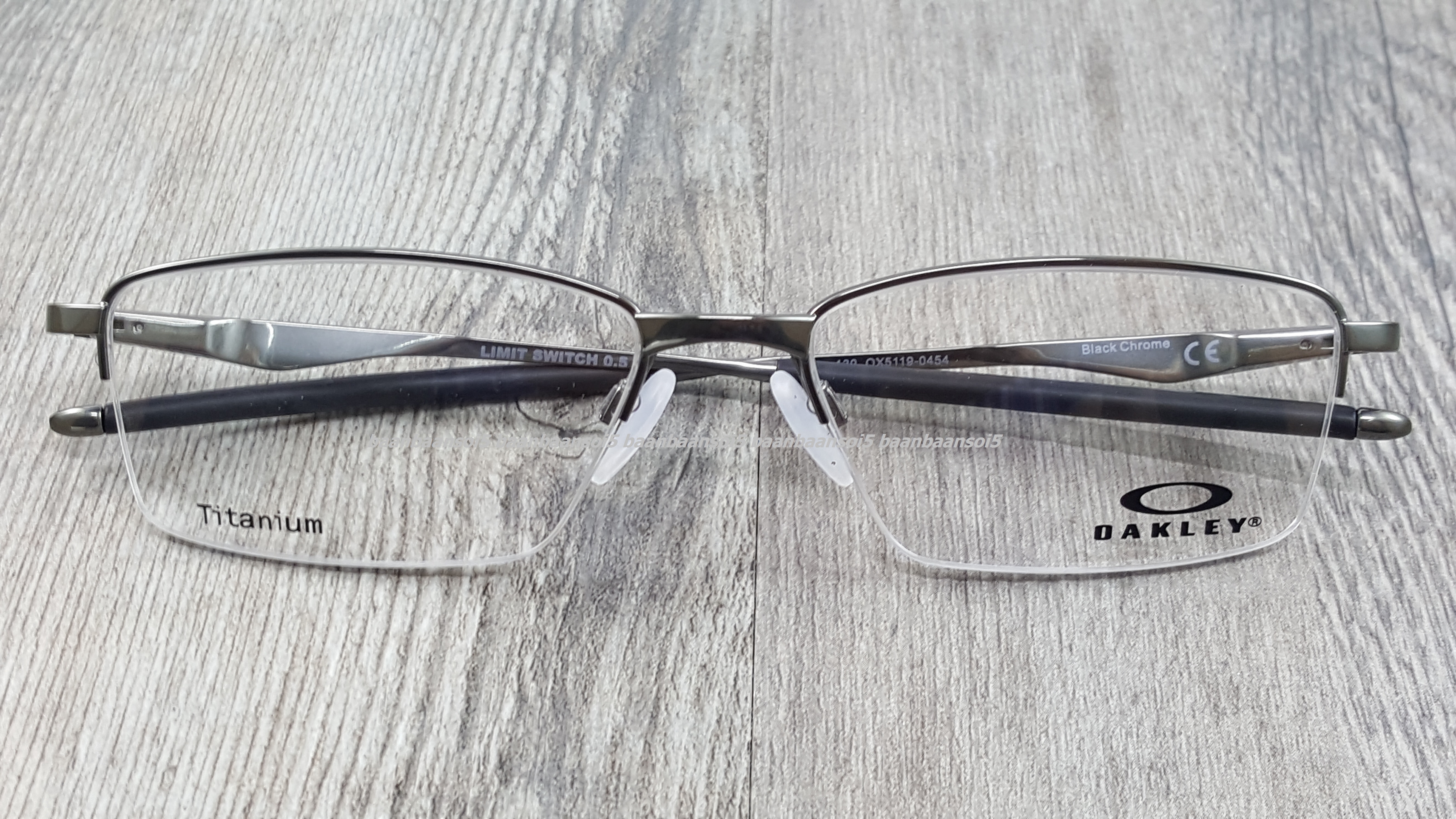 OAKLEY OX5119-04 LIMIT SWITCH 0.5 โปรโมชั่น กรอบแว่นตาพร้อมเลนส์ HOYA ราคา 5,700 บาท
