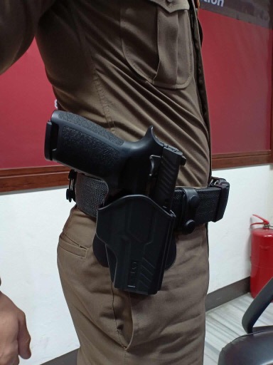 New.ซองปืน Cytac 🔰 ปลดไวด้วยนิ้วโป้ง 🔰 📌Sig p320sp 📌Glock17,22,31 📌Glock19,23,32 📌Glock43 📌บาเรตต้า 92f 🔰 ใน1ชุด มาพร้อมซองปืนที่สามารถปลดไวออกจากเพลตได้ และ ซองแม็คกาซีนเดี้ยว 1 ชุด 🔰