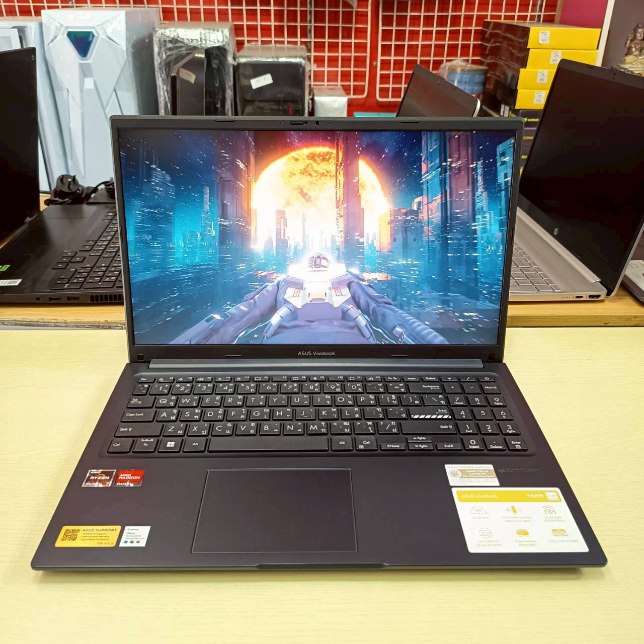 ASUS Vivobook 15 M1502YA-NJ755WA สภาพเครื่อง 90% ประกันศูนย์ 01/04/2027