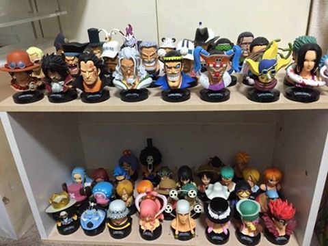 งานหัว One Piece Great Deep Collection 1 - 6 (ครบชุด 52 หัว)