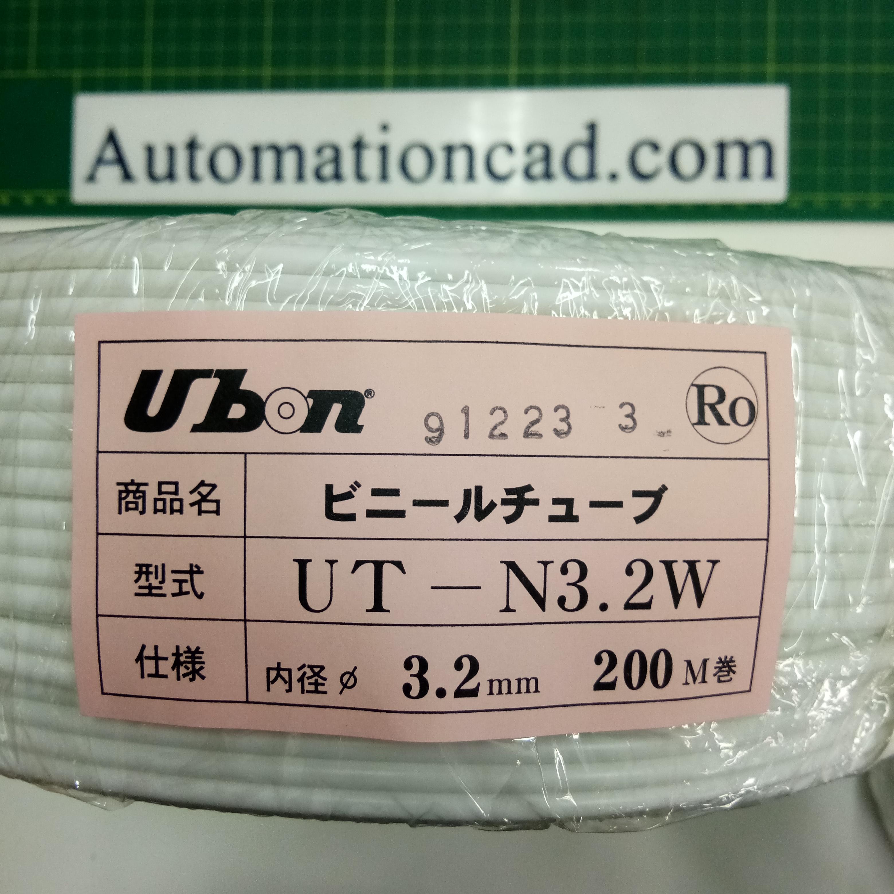 PVC TUBE จากญี่ปุ่น UBON ขนาด 3.2 mm. ใช้ได้กับสายไฟขนาด 1.0 mm²