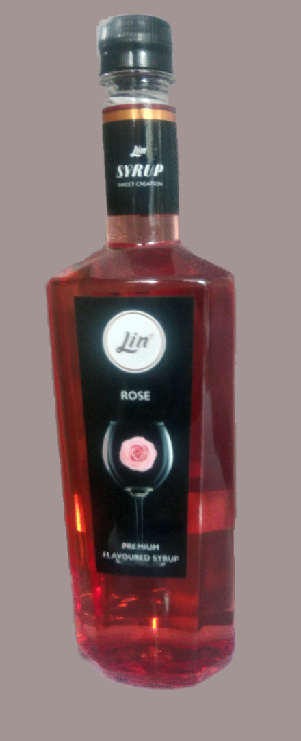 ไซรัป กลิ่นกุหลาบ ลิน 750ml.
