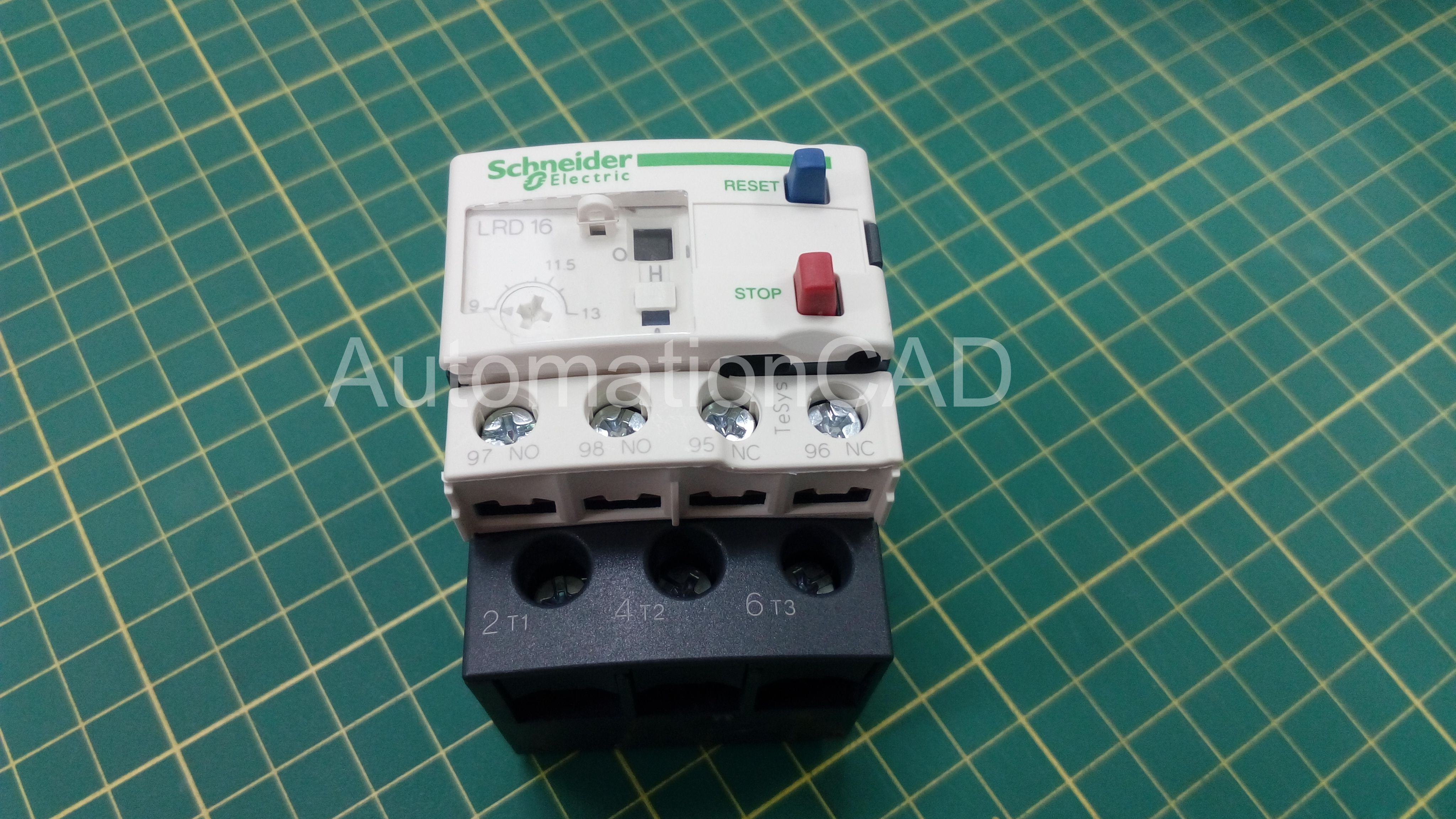 เทอร์มอล โอเวอร์โหลดรีเลย์ SCHNEIDER TeSys LRD รุ่น LRD16