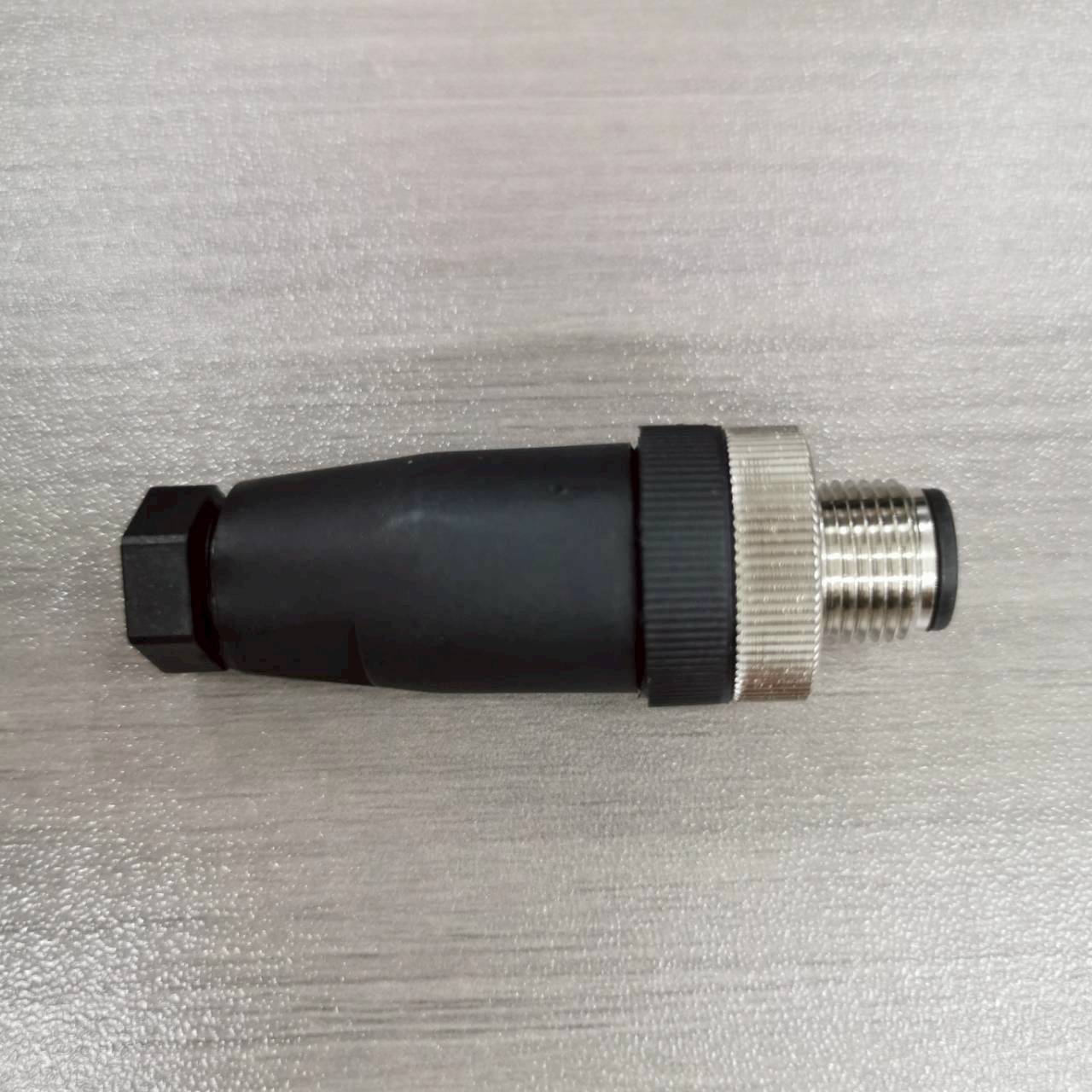 หัวคอนเนคเตอร์ M12 12Pins แบบตรง ตัวผู้ Connector