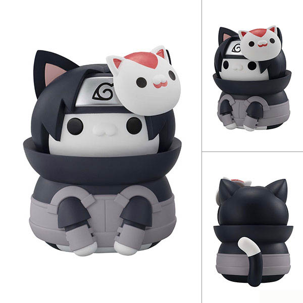 เปิดจอง : MEGA CAT NARUTO Shippuden Nyan tomo Ookina Nyaruto! Series Itachi Uchiha Anbu Soft Vinyl Figure