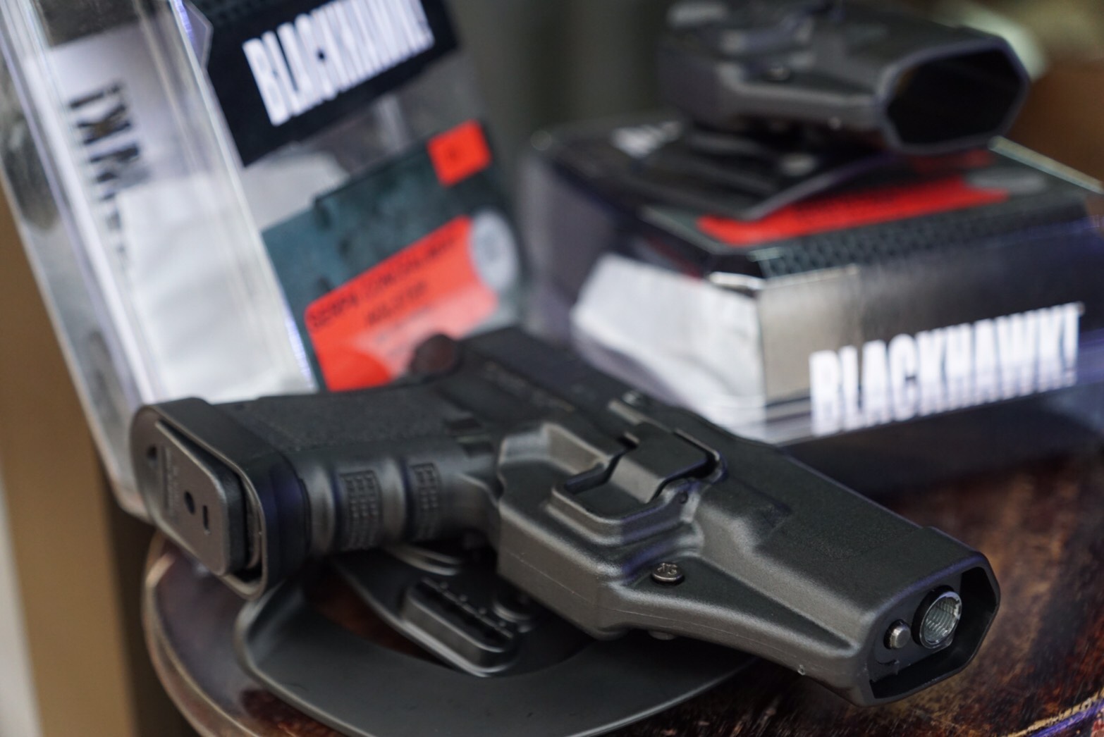 New.ซองปืนปลดเร็ว BLACKHAWK แท้ Glock17 / Glock19 ราคาพิเศษ