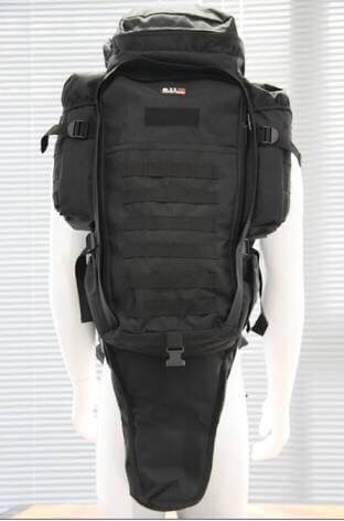New.9.11 Tactical ยุทธวิธีกระเป๋าเป้สะพายหลัง ไนลอนที่มีคุณภาพสูงกันน้ำ กีฬาล่าสัตว์ตั้งแคมป์ ใส่ได้ทั้งปืนยาวทุกชนิด / ทั้งสัมภาระ ขนาด ด้านหน้ายาว 60 ซม. ด้านหลังมีความยาว 100 ซม. สีดำ สีทราย ลายดิจิตอนทราย ราคาพิเศษ