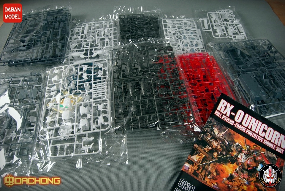 [PO]MG 1/100 RX-0 Unicorn Gundam + MS Cage[6636][DABAN]