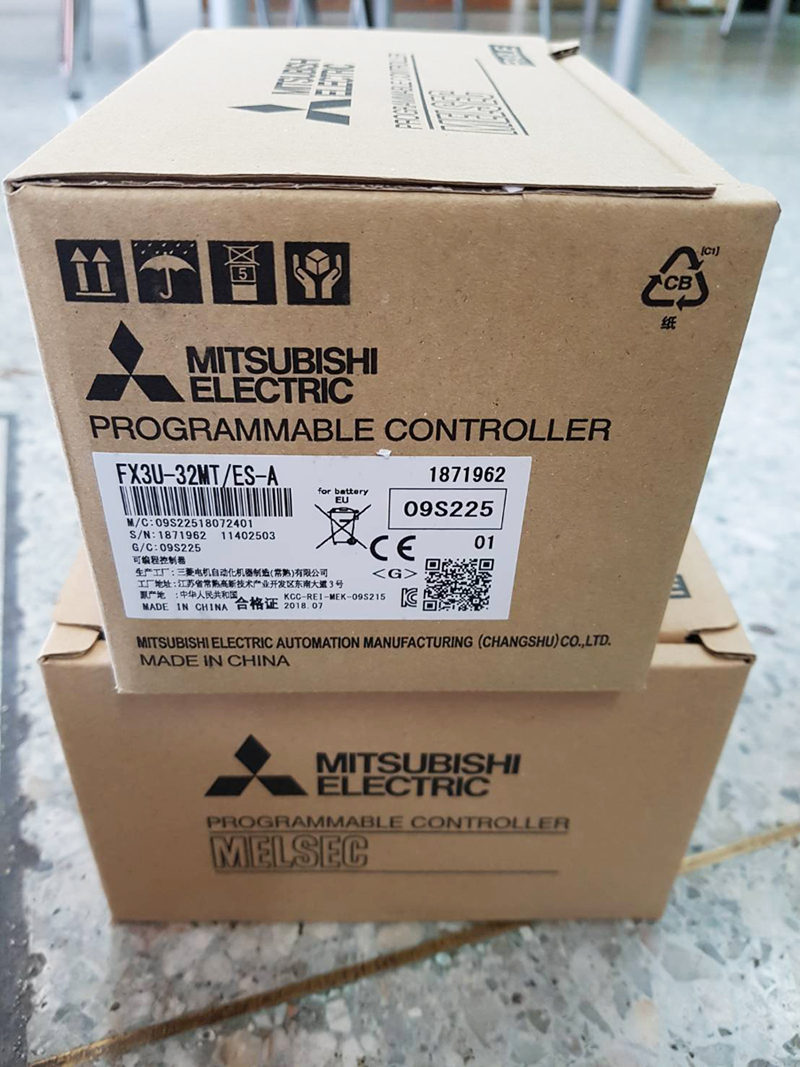 FX3U-32MT/ES-A PLC MITSUBISHI 16 IN/16OUT AC/DC/TRANSISTOR