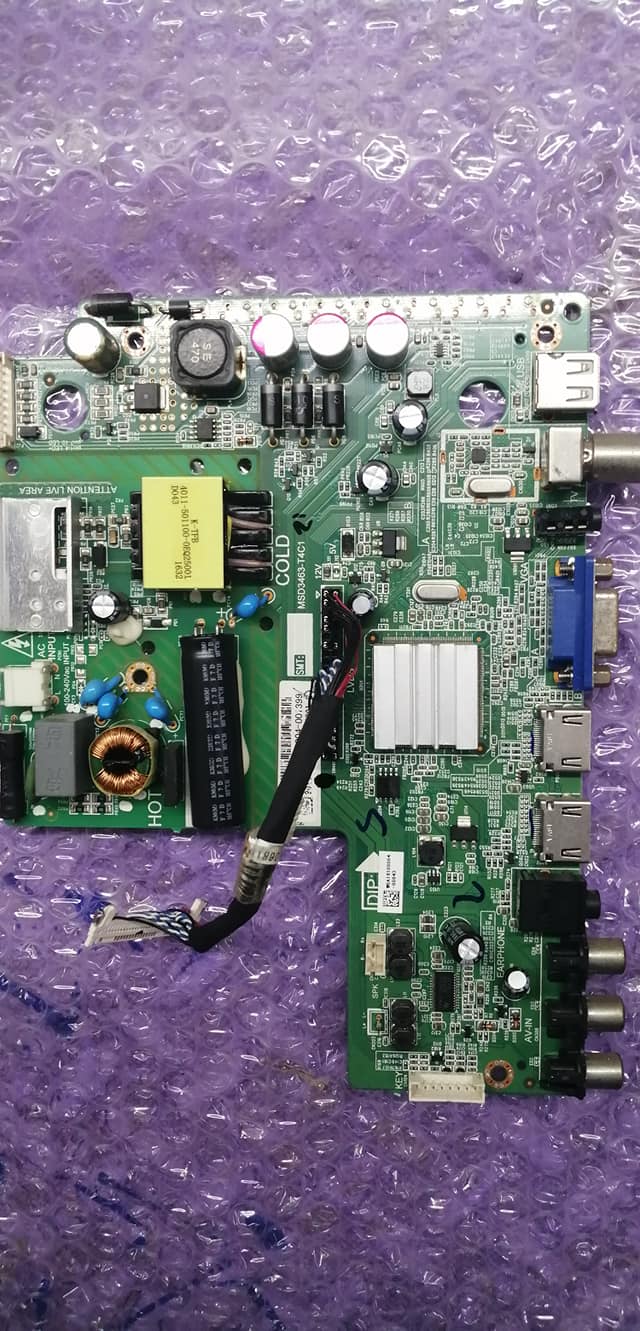 เมนบรอดฟิลลิป 32PHT5200S/67*MSD3463-T4C1 เวอร์ชั่นเบอร์จอ K320WD8 เบอร์ทีบาร์ PT320AT01-1