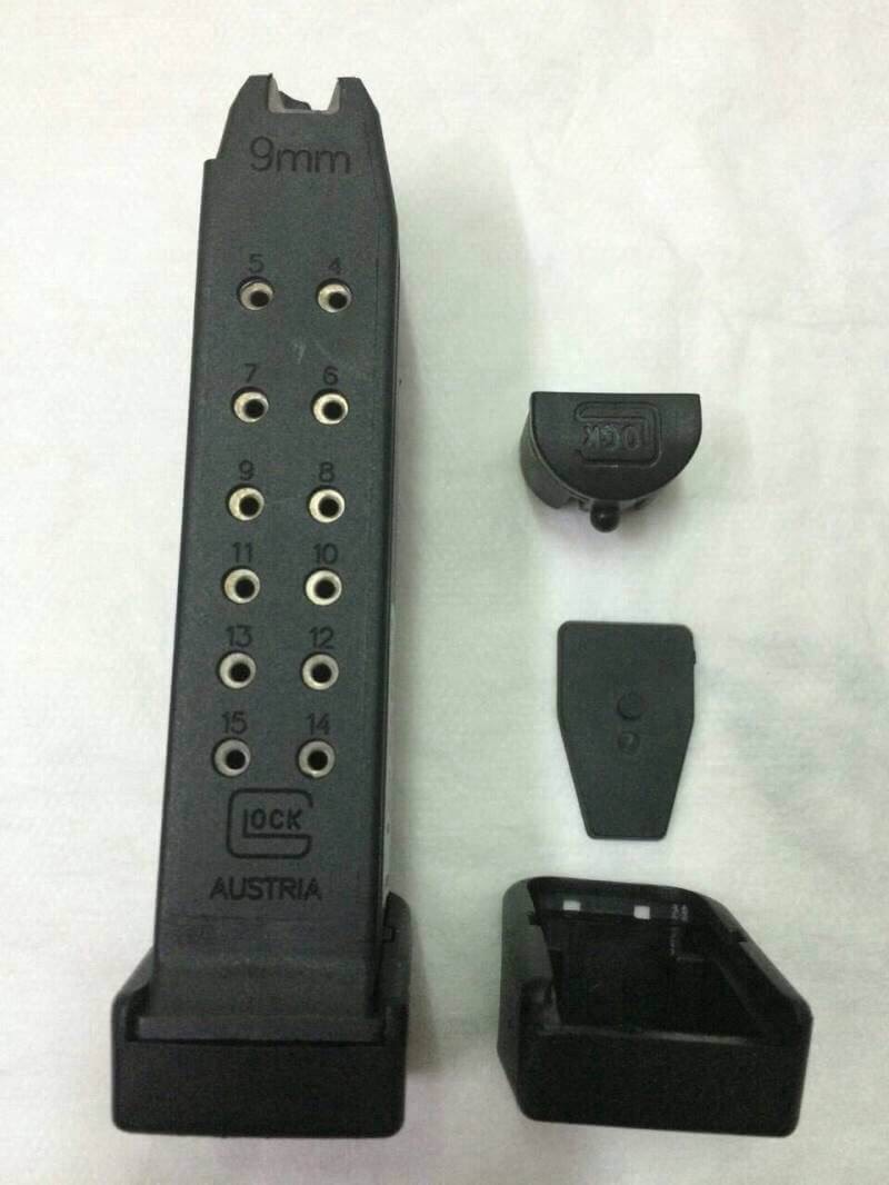 New.ฝาปิดตูดแม็ก Glock17 / G18 / G19 / G26 ราคาพิเศษ