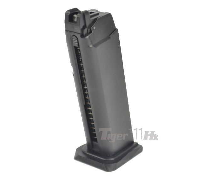 Glock18C T5 Gen4 สไลด์ดำ ท่อเงิน เฟรมดำ WE