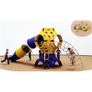 ปีนป่ายกระดานลื่นยานอวกาศ