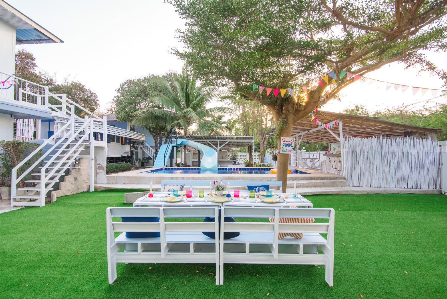 HR15011 บ้านพักติดทะเลหัวหิน บ้านวินเซิฟ พูลวิลล่า