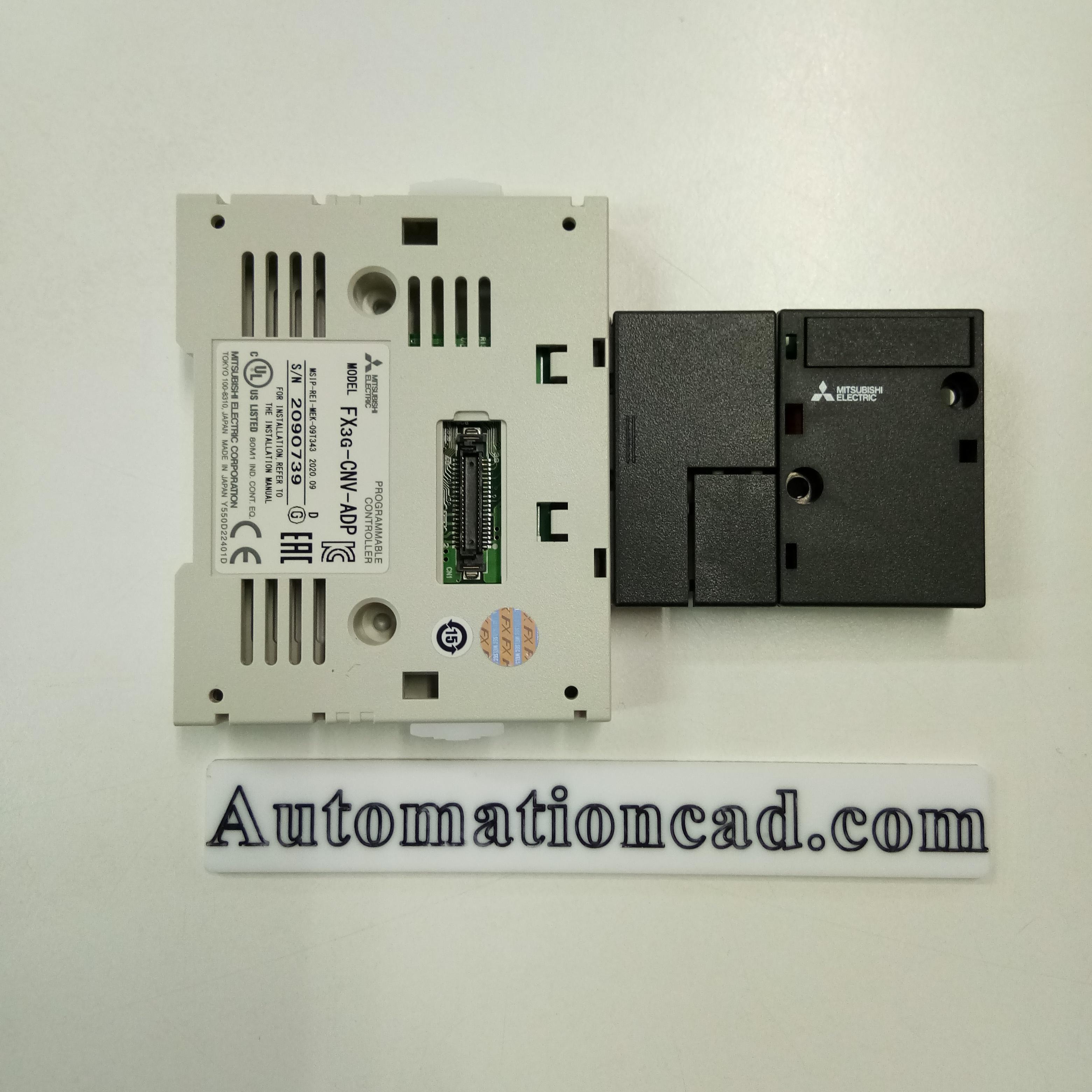 ตัวแปลงการ์ด/อะแดปเตอร์พิเศษ FX3G-CNV-ADP สำหรับ PLC MITSUBISHI