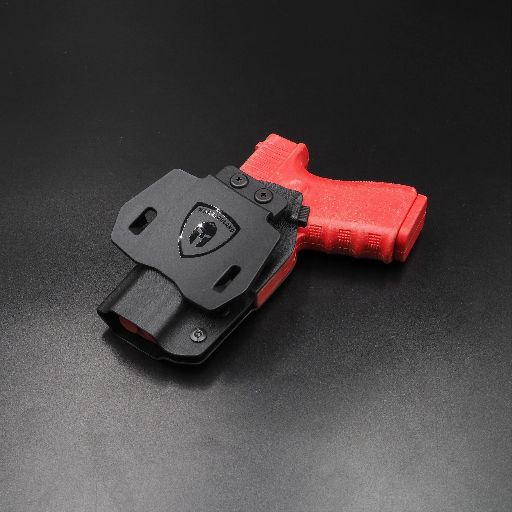 New. ซองพกนอก KYDEX Warriorland Glock 19 Gen1-5 Colt/ Kimber/ Springfield/ S&W/ Ruger/ Taurus/ ( OWB Kydex Holster Warriorland ) 📍Sig Sauer P320 📍Glock 19 Gen1-5 📍Glock 43/43X 📍1911 4.5"-5" ( ไม่มีราง ) Colt/ Kimb
