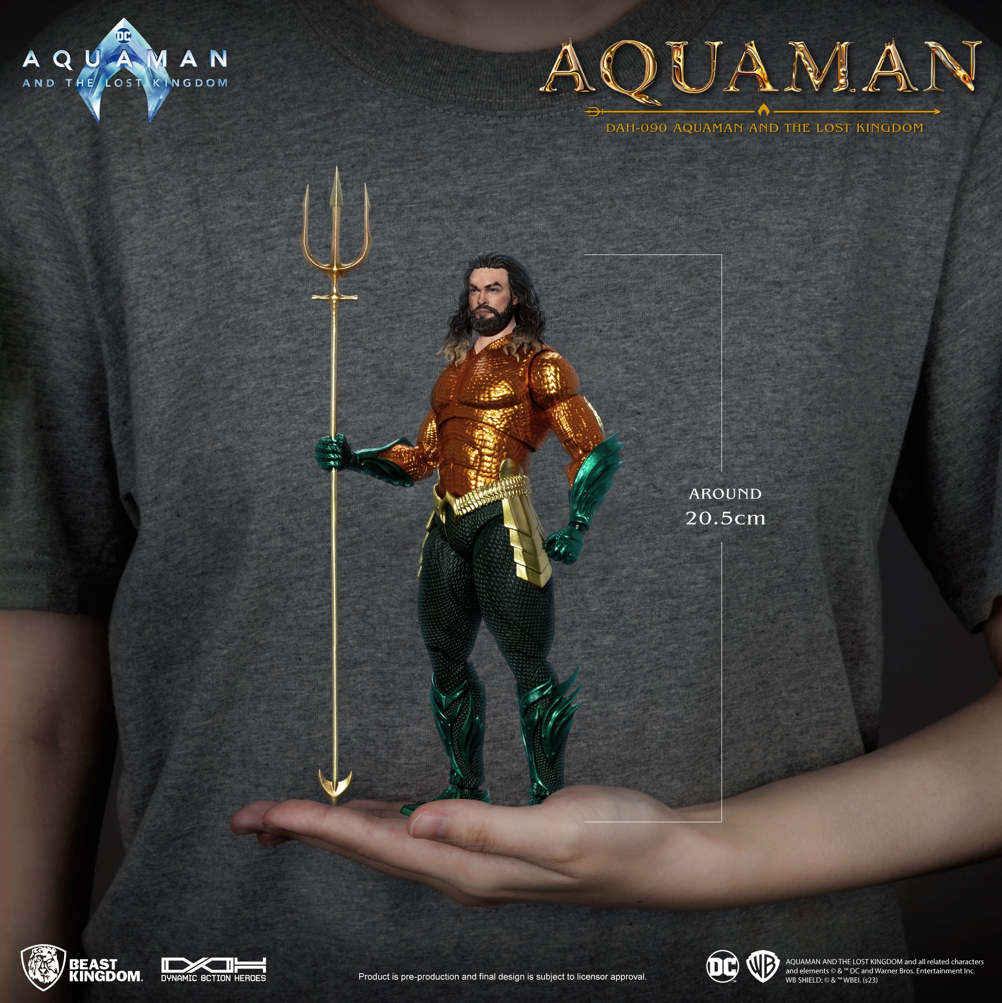 เปิดจอง : Aquaman: Aquaman and the Lost Kingdom (Dynamic Action Heroes)