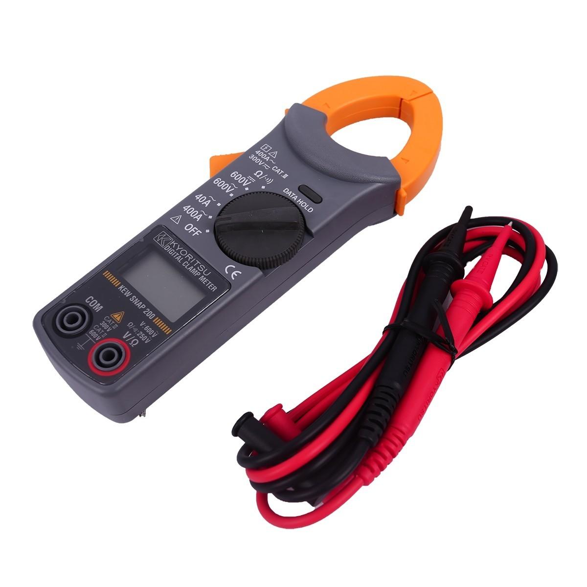 KYORITSU KEW SNAP 200 แคลมป์มิเตอร์ 940.- Digital Clamp Meters KT200 แคล้มมิเตอร์ คลิปแอมป์ SNAP200