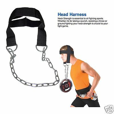 FIT-081 Altus Head Strap Nylon Head Harness Neck Strength Head Strap Weight Lifting Exercise Fitness Belt