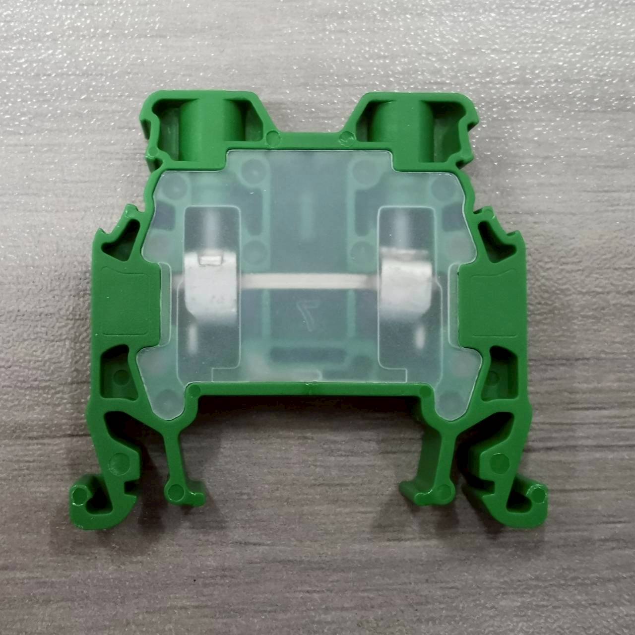 เทอร์มินอล ออนก้า 24A ใช้กับสายขนาด 2.5mm² ONKA-1019 Scewed terminal Green 1010019 MRK Series