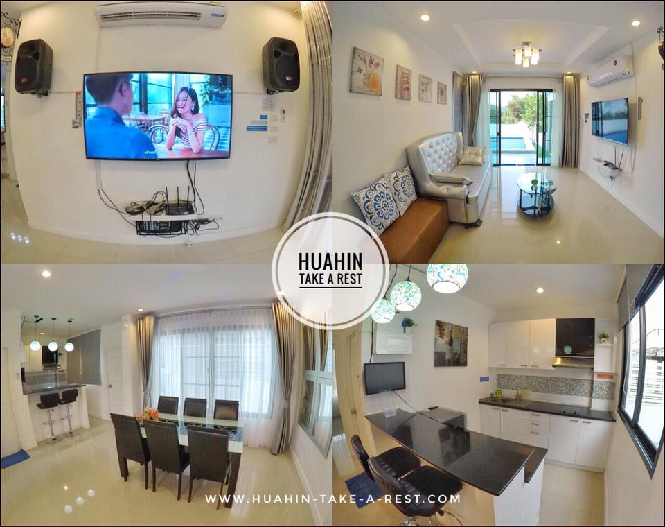 HR 4003 บ้านพักหัวหิน บ้าน Good View 2 คาราโอเกะ