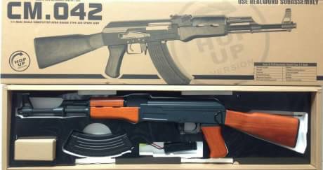 New.ปืนยาวไฟฟ้า AK เหล็กจริง ไม้จริง 10 รุ่น / อุปกรณ์เสริมเครื่องยิงลูกระเบิด AK ราคาพิเศษ
