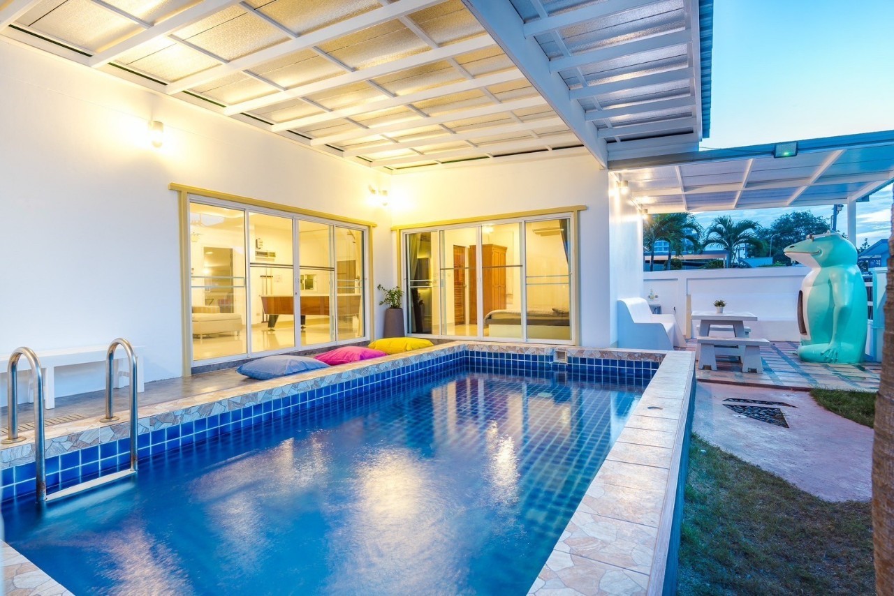 HR15082 บ้านพักหัวหิน ใกล้ทะเล บ้านเคียงเล พิงค์