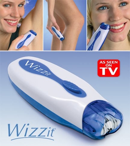 H-007 Wizzit hair remover เครื่องกำจัดขน เครื่องถอนขนรักแร้ หน้าแข้ง คิ้ว แขน สุขภาพ ความสวยความงาม