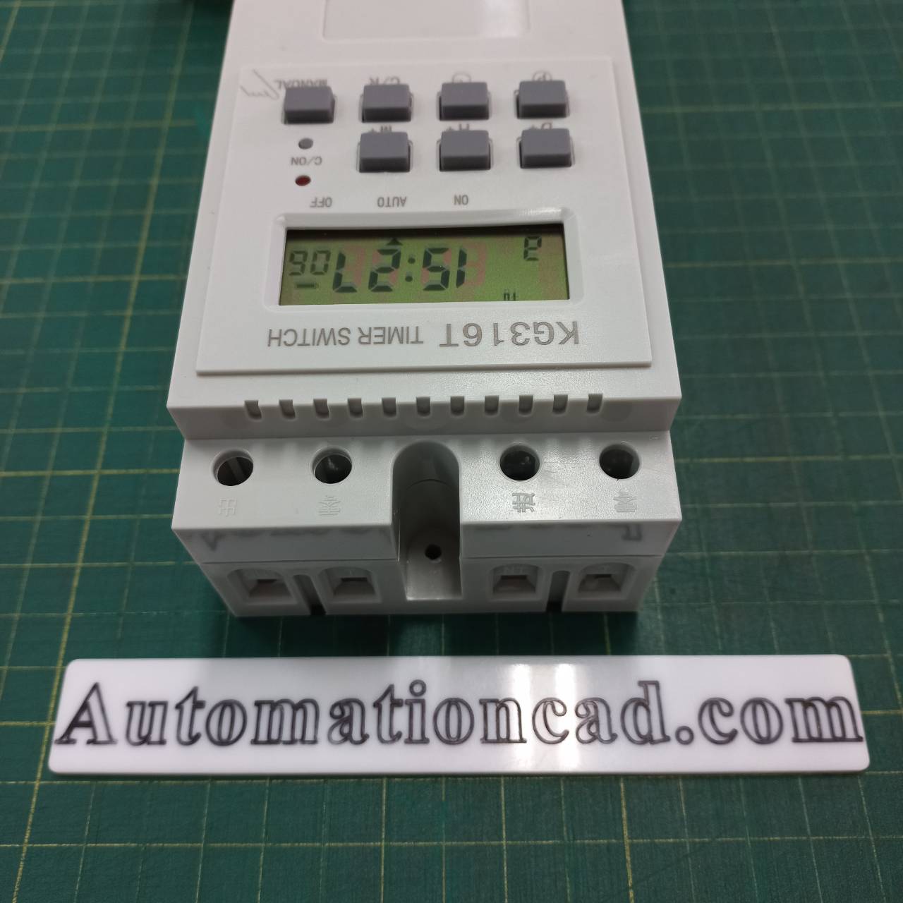 ไทม์เมอร์ KG316T 220VAC นาฬิกาตั้งเวลารายสัปดาห์ 30 โปรแกรม ไฟ 220VAC Timer Switch แบตเตอรี่ในตัว ทามเมอร์ KG316T